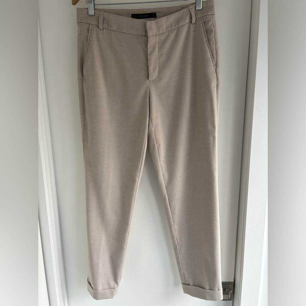 Zara Beige Trousers